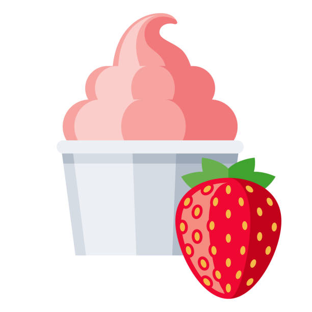 Detail Strawberry Yogurt Clipart Nomer 40