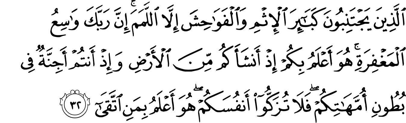 Detail Surat An Najm Ayat 40 Nomer 12