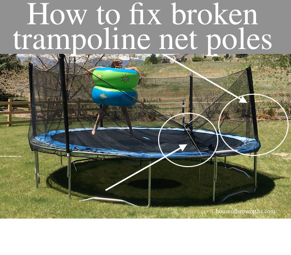 Detail Trampoline Safety Net Pole Nomer 2