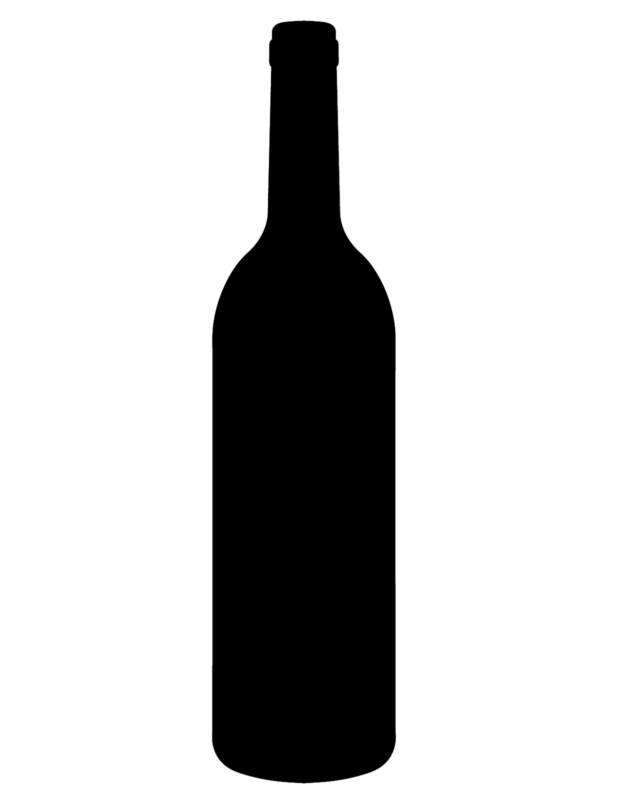 Detail Wine Bottle Silhouette Png Nomer 4
