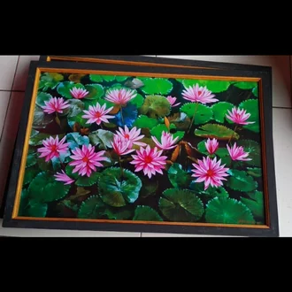 Detail Bingkai Bunga Teratai Nomer 50