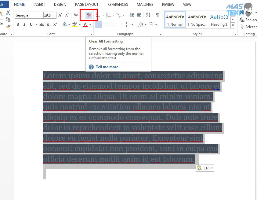 Detail Cara Menghilangkan Warna Background Di Word Nomer 25