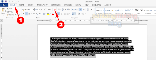 Detail Cara Menghilangkan Warna Background Di Word Nomer 7