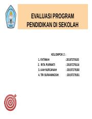 Detail Contoh Evaluasi Program Pendidikan Nomer 14