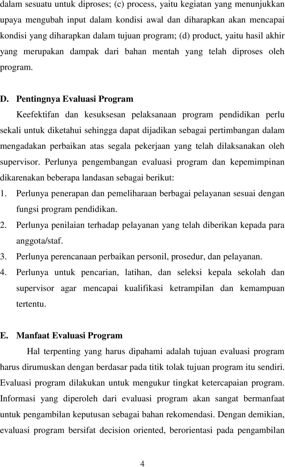 Detail Contoh Evaluasi Program Pendidikan Nomer 16