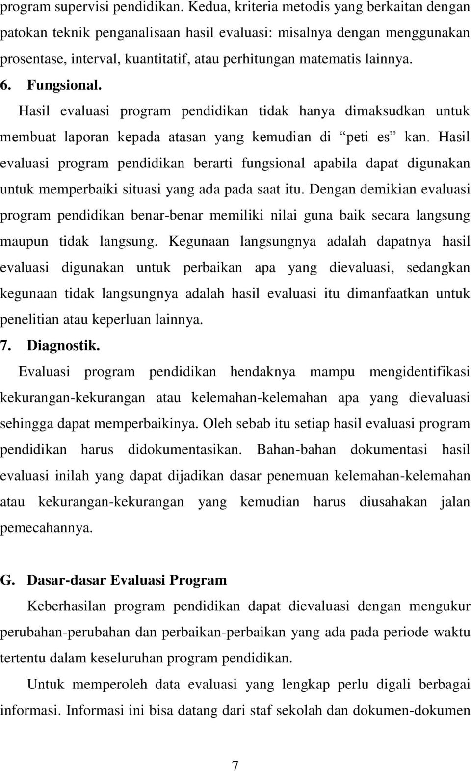 Detail Contoh Evaluasi Program Pendidikan Nomer 27