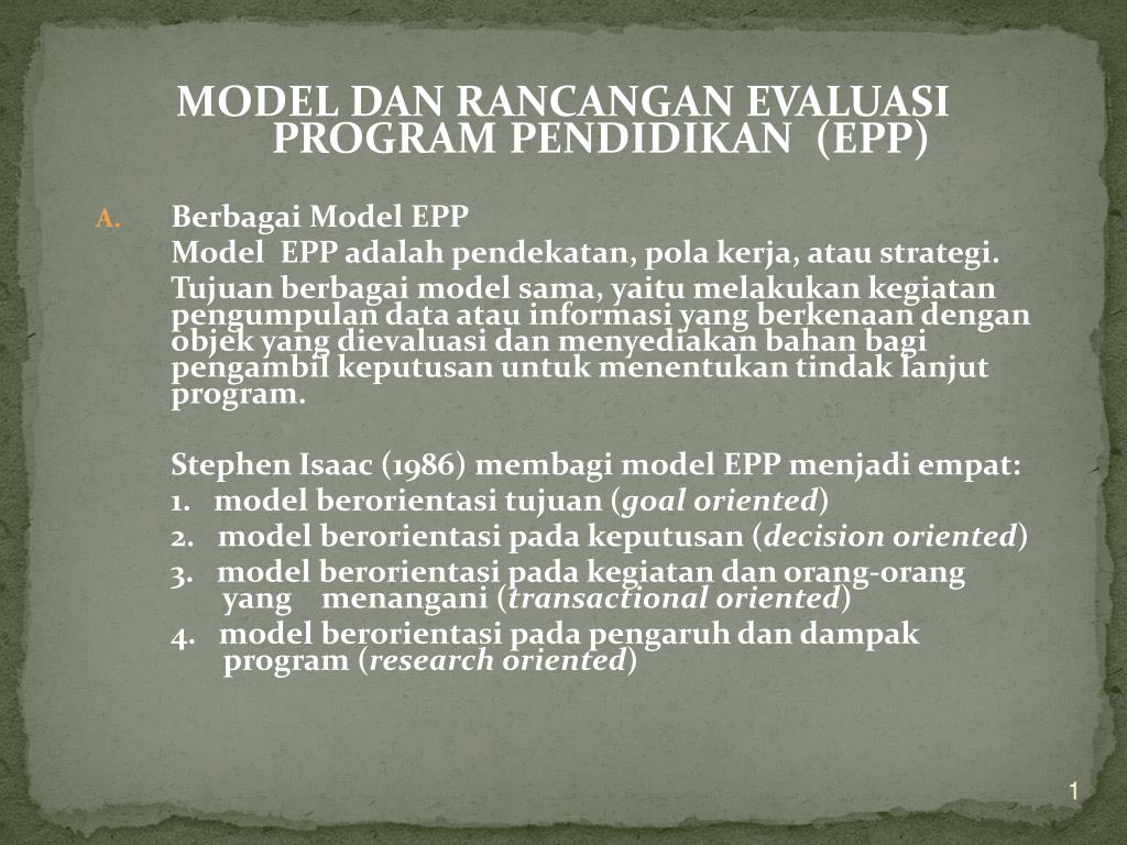 Detail Contoh Evaluasi Program Pendidikan Nomer 32
