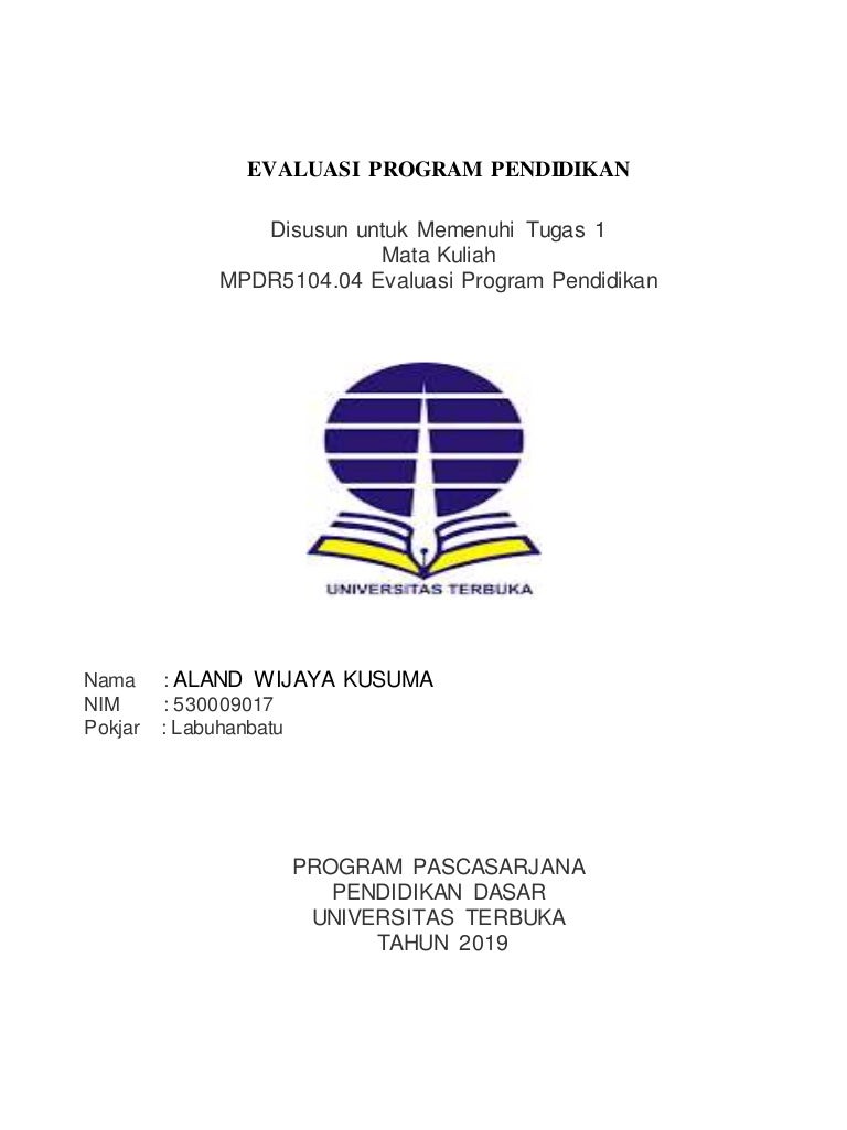 Detail Contoh Evaluasi Program Pendidikan Nomer 34