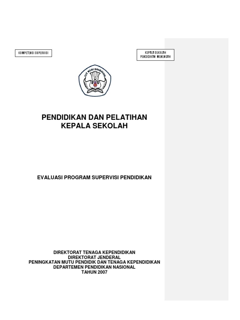 Detail Contoh Evaluasi Program Pendidikan Nomer 42