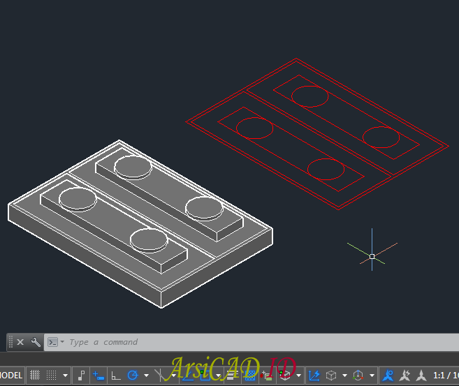 Detail Contoh Gambar Autocad 3d Nomer 11