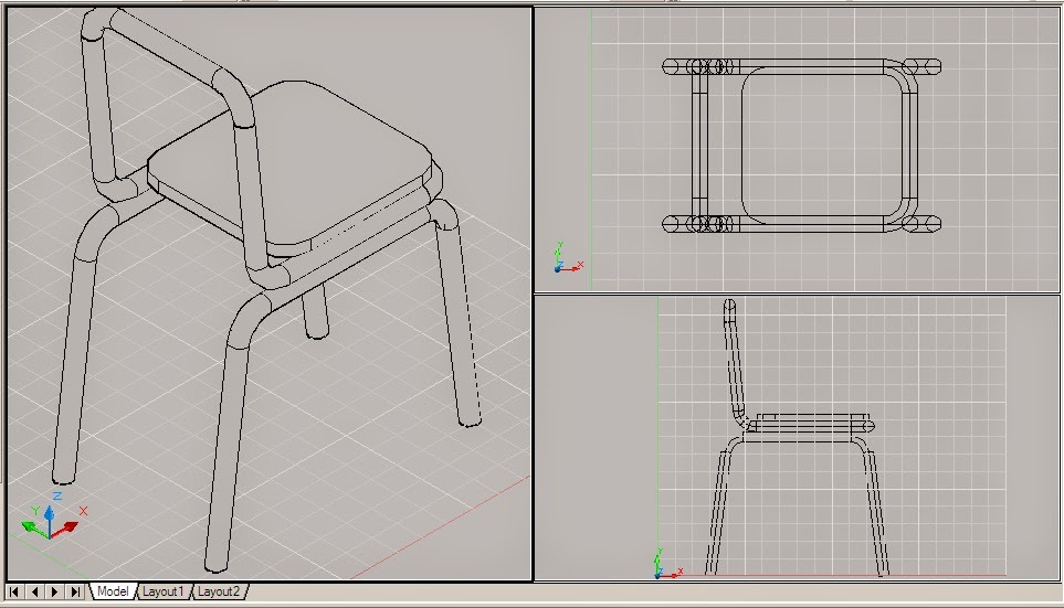 Detail Contoh Gambar Autocad 3d Nomer 17