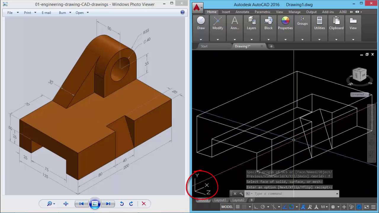 Detail Contoh Gambar Autocad 3d Nomer 4