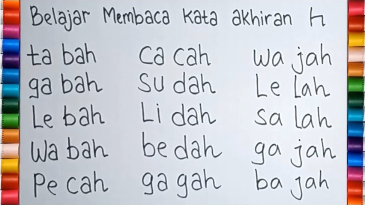 Detail Contoh Kata Akhiran Koleksi Nomer 25