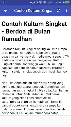 Detail Contoh Kultum Ramadhan Nomer 29
