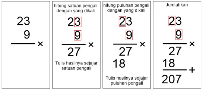 Detail Contoh Perkalian Bersusun Nomer 23