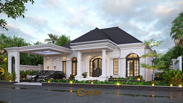 Detail Desain Rumah Tropis Klasik Nomer 9