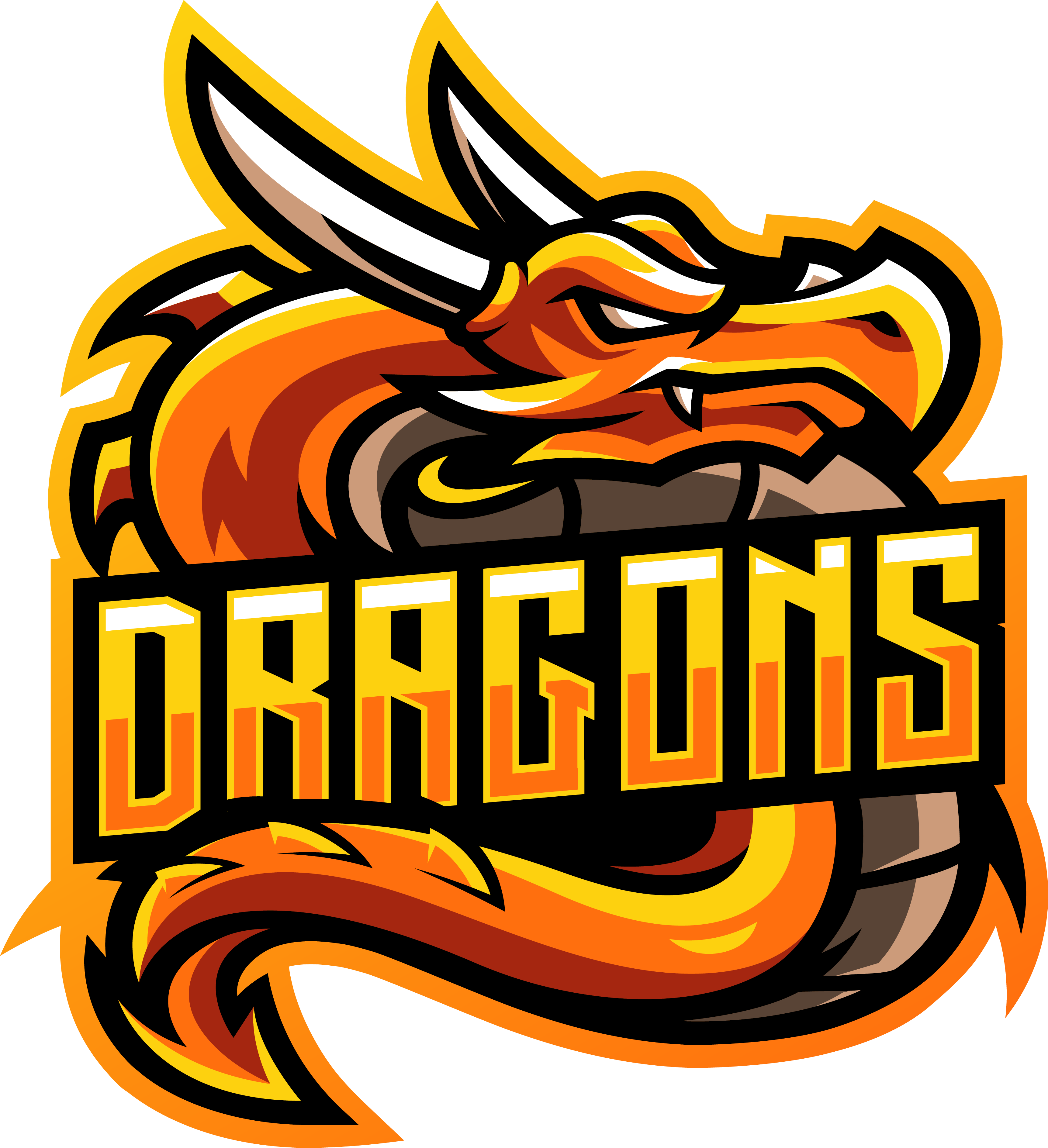 Detail Dragon Mascot Logo Png Nomer 15