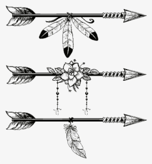 Detail Feathered Arrow Png Nomer 25