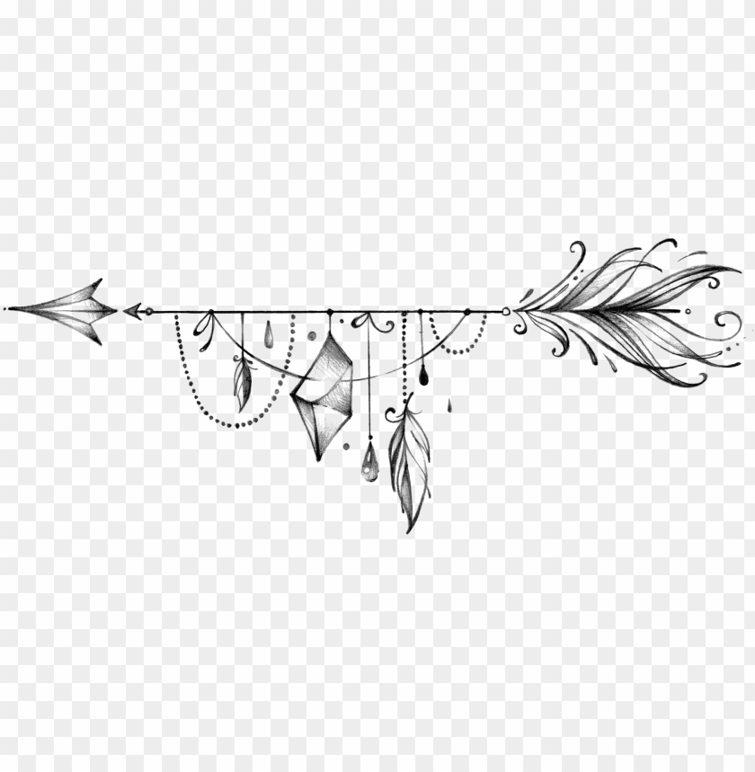 Detail Feathered Arrow Png Nomer 48