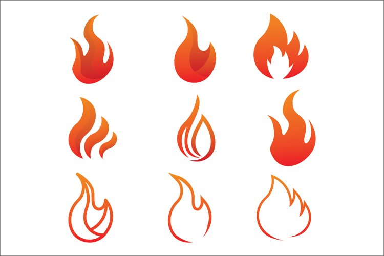 Detail Fire Logos Nomer 2