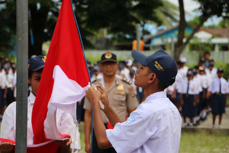 Detail Gambar Anak Upaca Bendera Nomer 40