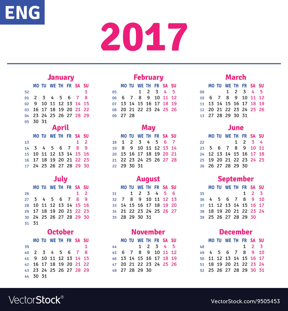 Detail Gambar Kalender 2017 Nomer 28