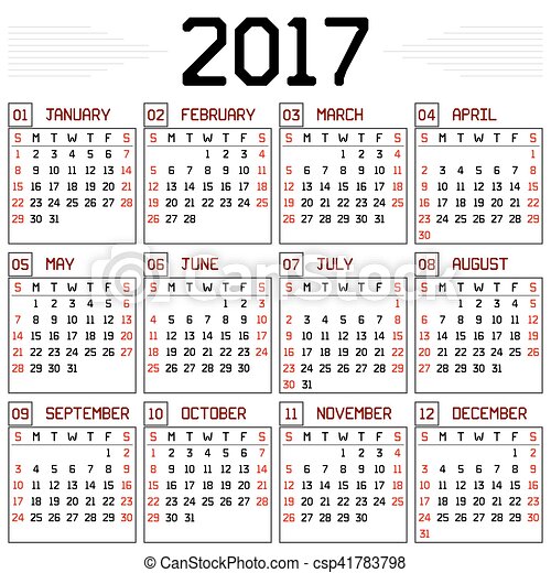 Detail Gambar Kalender 2017 Nomer 30