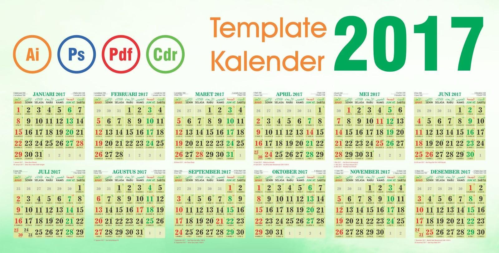 Detail Gambar Kalender 2017 Nomer 34
