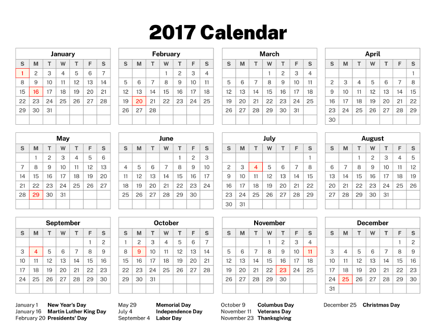 Detail Gambar Kalender 2017 Nomer 6