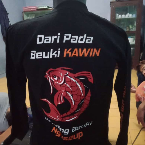 Detail Gambar Kaos Mancing Lucu Nomer 2