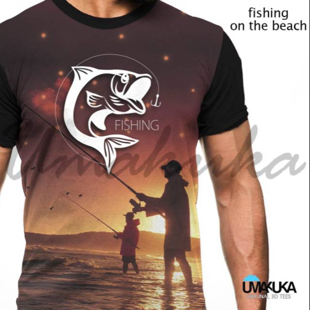 Detail Gambar Kaos Mancing Lucu Nomer 5