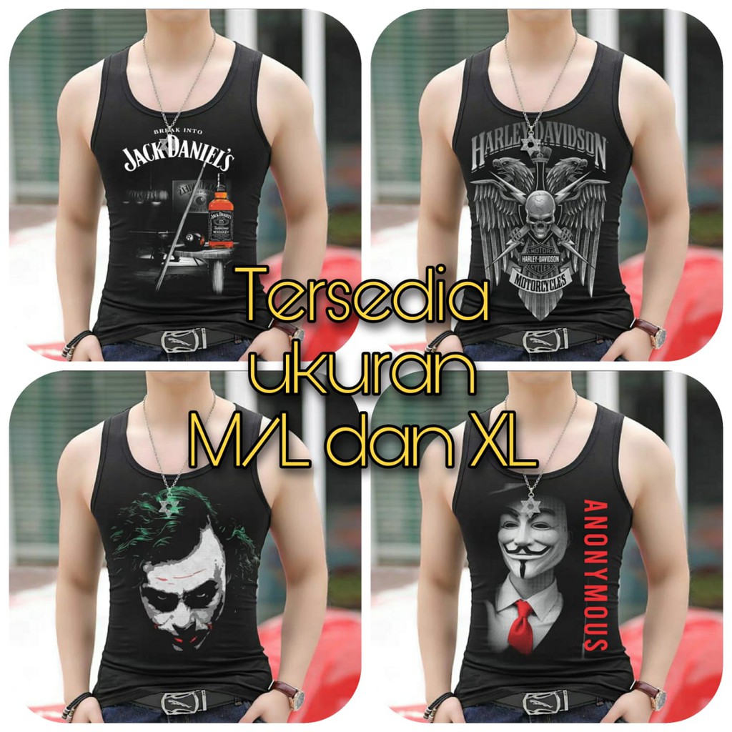 Detail Gambar Kaos Singlet Nomer 52