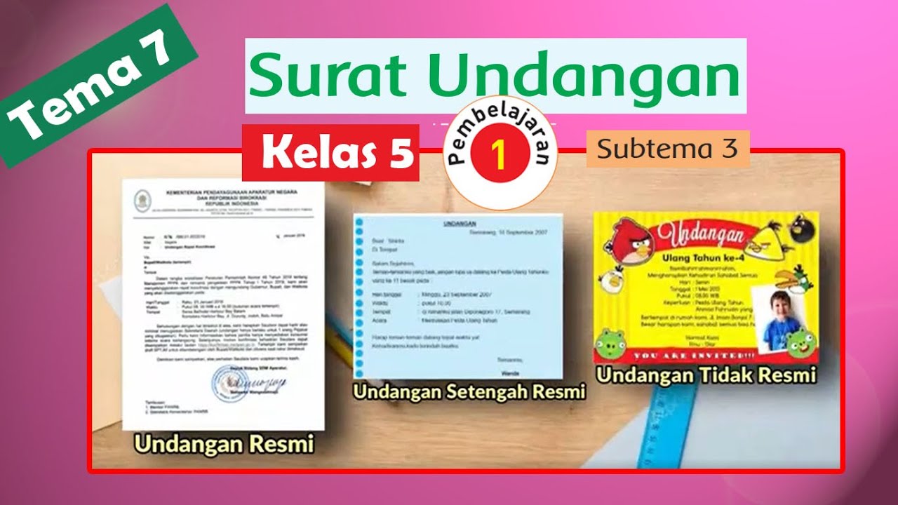 Detail Gambar Surat Undangan Tidak Resmi Nomer 24