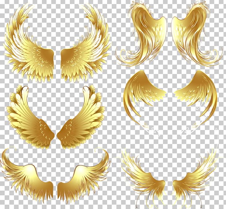 Detail Gold Angel Wings Clipart Nomer 14