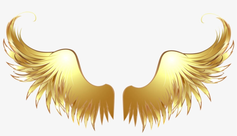 Detail Gold Angel Wings Clipart Nomer 4