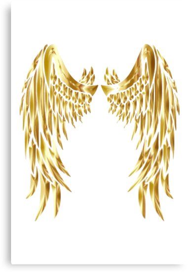 Detail Gold Angel Wings Clipart Nomer 41