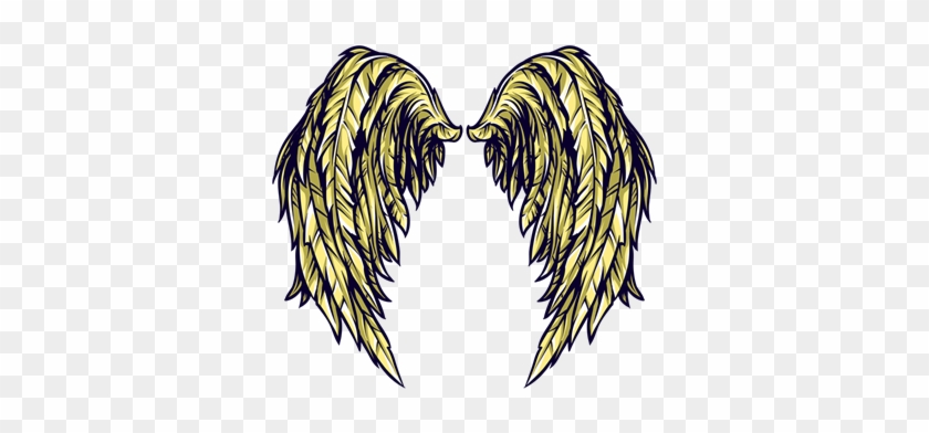 Detail Gold Angel Wings Clipart Nomer 42