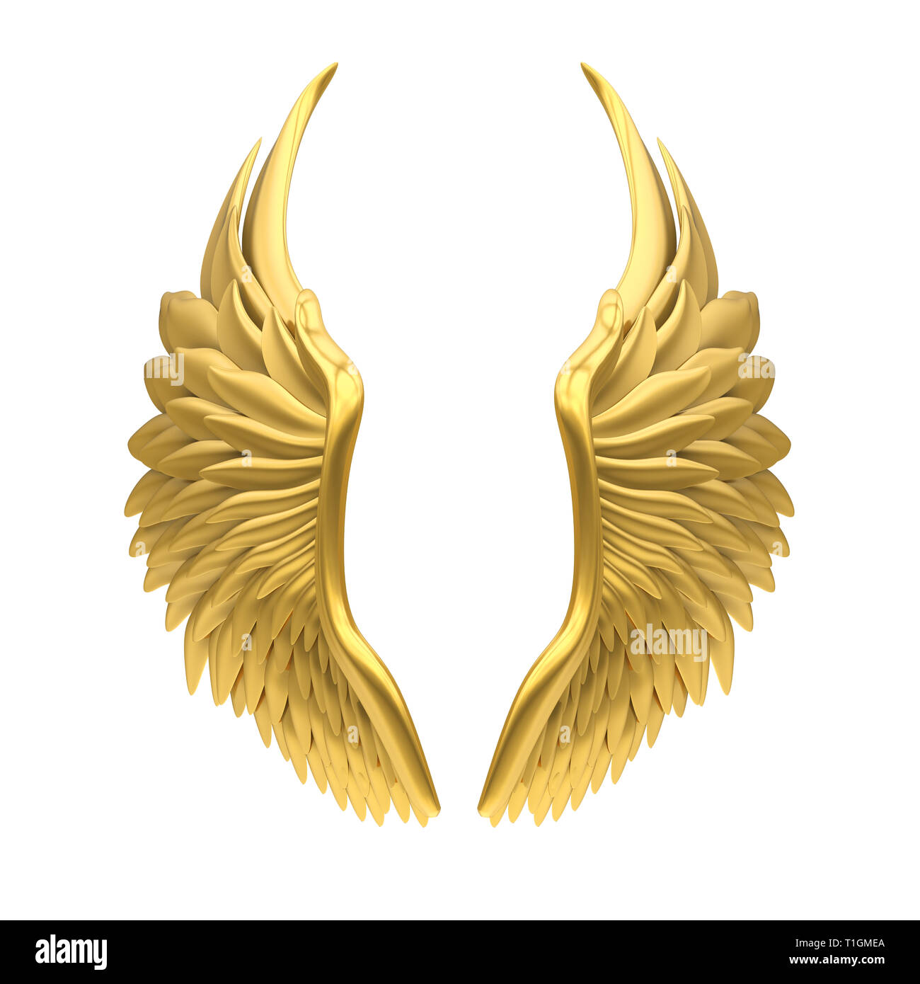 Detail Gold Angel Wings Clipart Nomer 47