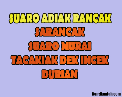 Detail Kata Kata Minang Lucu Bergambar Nomer 22