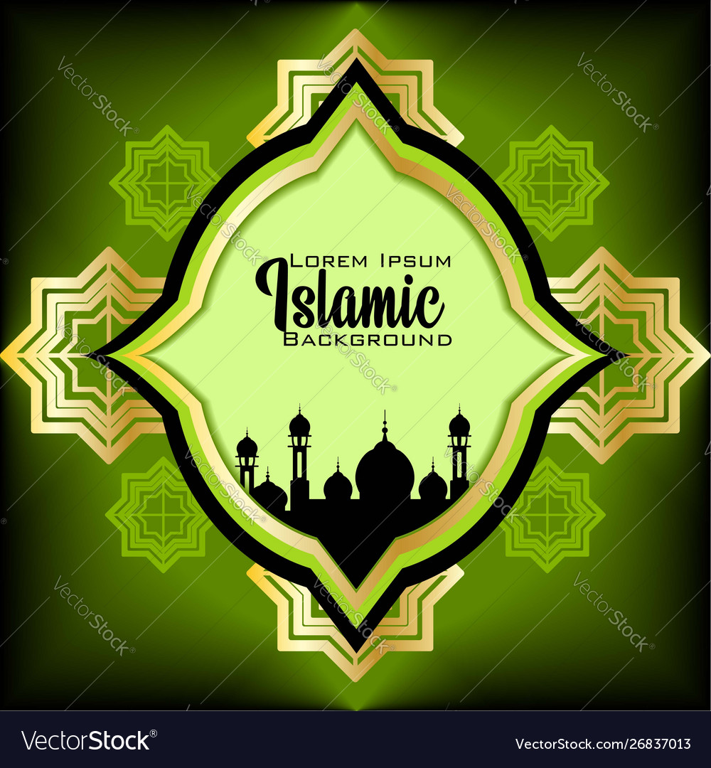 Detail Muslim Vector Background Nomer 37