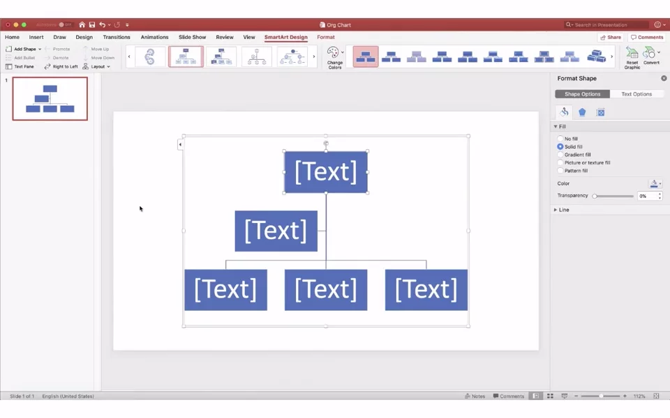 Detail Ppt Hierarchy Template Nomer 11