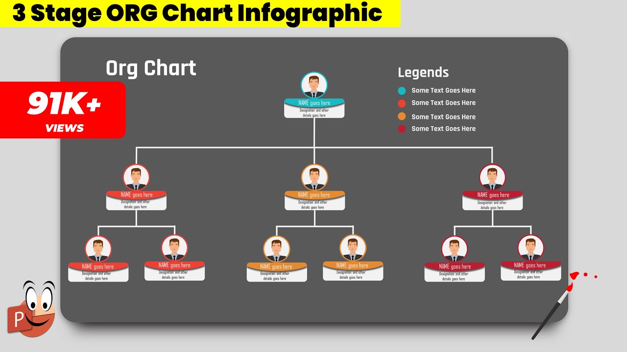 Detail Ppt Hierarchy Template Nomer 14