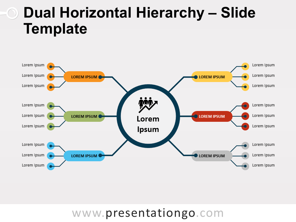 Detail Ppt Hierarchy Template Nomer 3