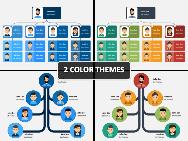 Detail Ppt Hierarchy Template Nomer 4