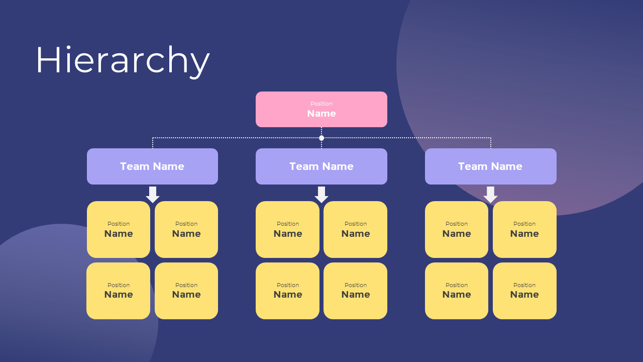 Detail Ppt Hierarchy Template Nomer 45