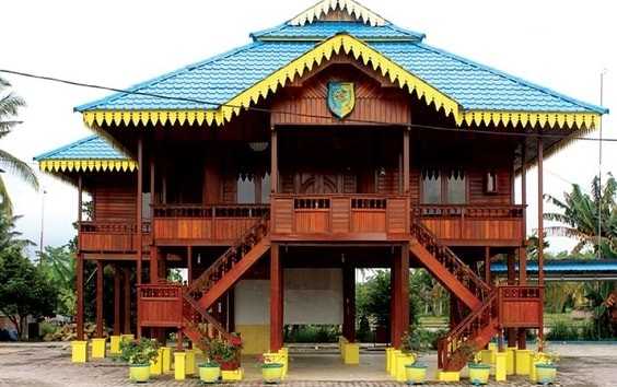 Detail Rumah Adat Suku Melayu Nomer 26