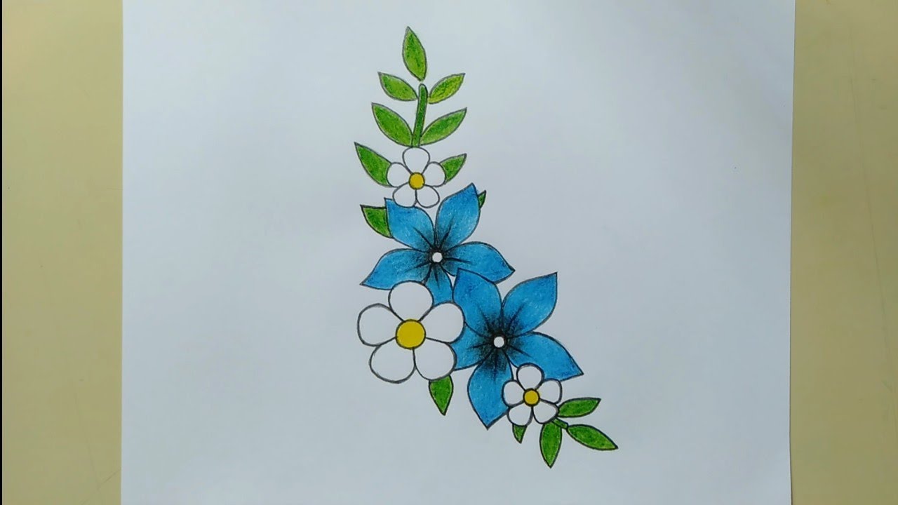 Detail Sketsa Gambar Ragam Hias Bunga Nomer 20