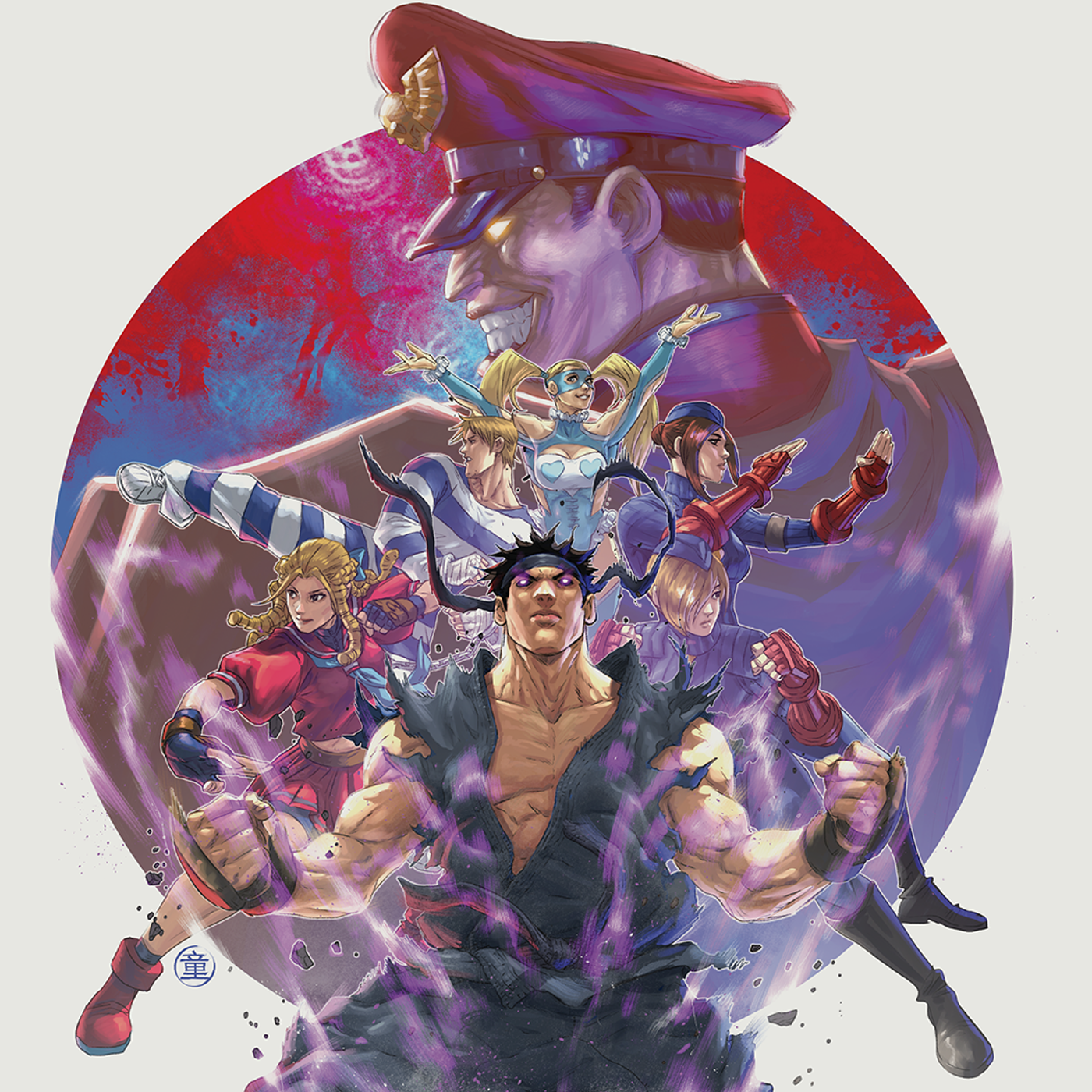 Detail Street Fighter Alpha Bison Nomer 31