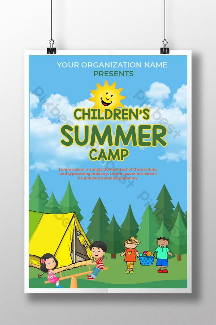 Detail Summer Camp Template Free Nomer 18