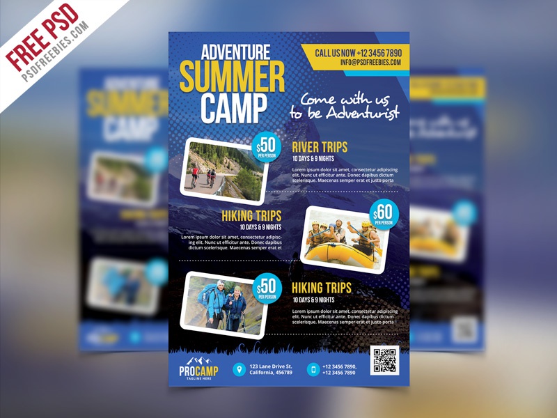 Detail Summer Camp Template Free Nomer 29